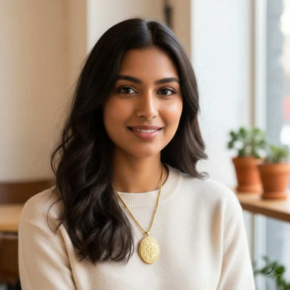 IceCarats 14K Solid Yellow Gold Oval Flower Scrolls Personalized Photo Locket Necklace Picture Pendant Charm 38.5mm x 24.55mm Only